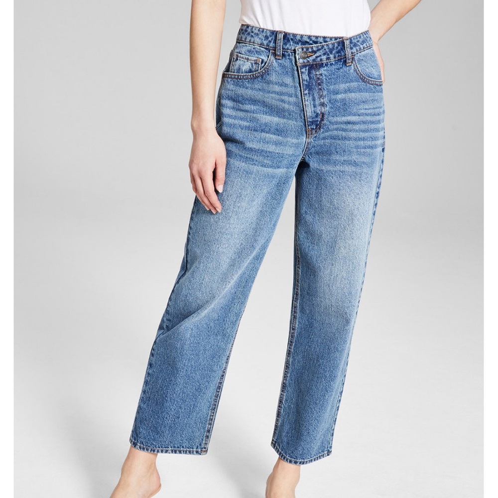 And Now This the cross cross jeans high rise fitted cropped length size 27 NWT